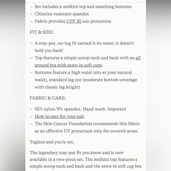 Land's End Swimsuit Tankini top soft cup rich olive green ottoman ribbed Var - Picture 8 of 9